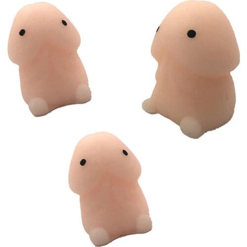 3Pcs Slow Rising Stress Relief Toys Slow Rebound PU Relax Pressure Toys Interesting Gifts STTA889