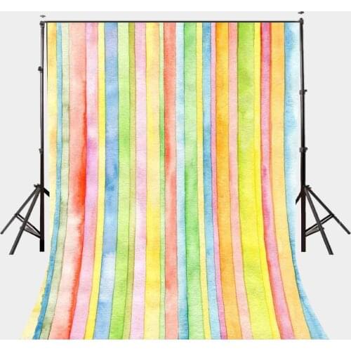 5x7ft Photography Background Colorful Vertical stripes Backdrops Birthday Wedding Adults Party Banner Photo Studio Props