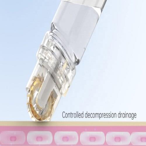 64 All In One Hyaluronic Acid Serum Microneedle 64 Pins Derma Roller Face Serum Skin Care With