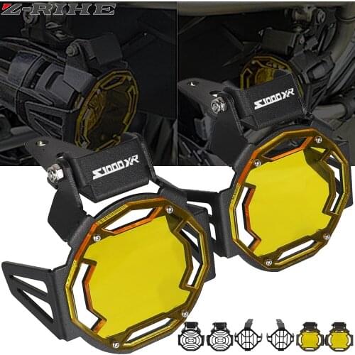 For BMW S1000XR S1000 XR R1200GS Adventure F800GS 2015 2016 2017 2018 2019 Motorcycle aluminum Fog Light Protector Guard Covers