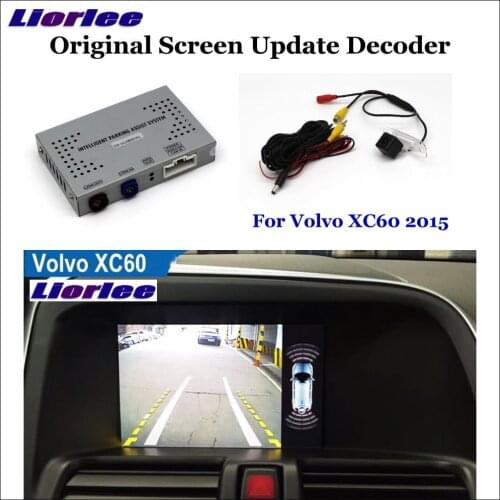 HD Reversing Rearview Backup Parking Camera For Volvo XC60 2015 Decoder Accessories Alarm System