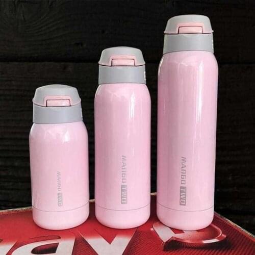 260 Ml/450 Ml Creative Rvs Thermosfles Met Stro Sport Thermosfles Voor Kinderen Draagbare Thermos Stro