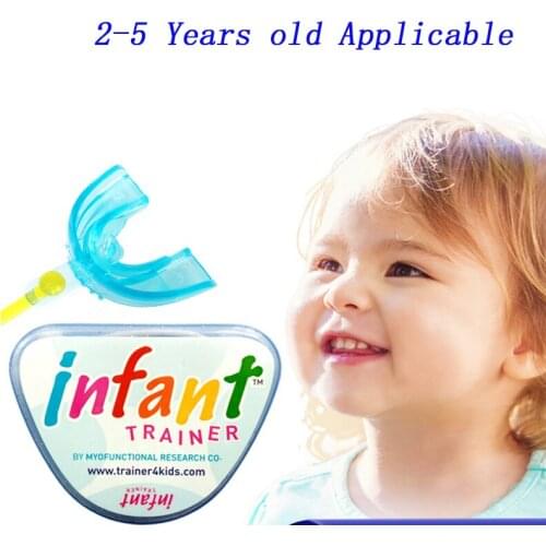 Hot selling Myobrace Children Orthodontic Teeth trainer Infant Blue Australia Myobrace infant Trainer Pink Soft