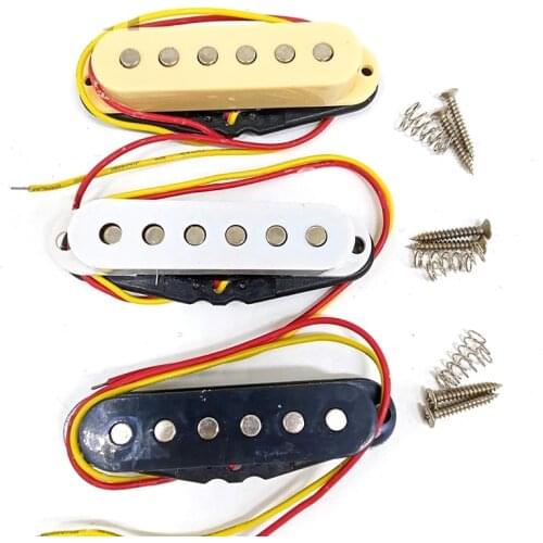 Electric Guitar Single-Coil Pickup Kit Replacement Pickups Bridge And Neck For ST Electric Guitar Repair Accessories