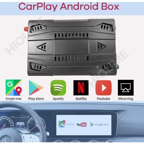 NEW Wireless Apple CarPlay AI BOX, Android Auto, Universal Car Android Multimedia Player Box, Android 9.0 System, Mirror-Link