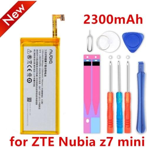 New 2300mAh LI3823T43P6hA54236-H Battery for ZTE Nubia z7 mini Z7 mini NX507J Blade S6 5.0 inch G717C G718C Battery
