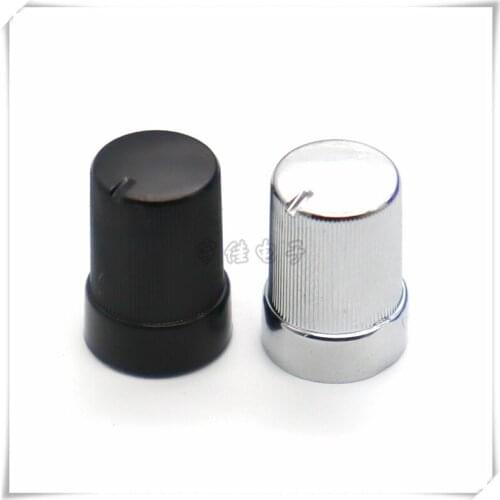 10 Pieces Plastic Flower Shaft Knob Diameter 10mm Height 14mm Potentiometer Encoder Knob Gear Shaped Inner Hole 6mm