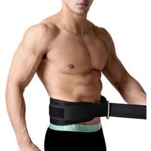 Mounchain Adjustable Leather Weight Lifting Fitness crossfit Belt lifting strap Support Stainless lock jaw Gym Fitness Guard