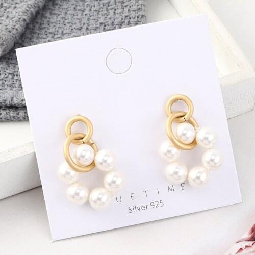 TONGKWOK Bohemia Exaggeration Dangle Earrings For Women Silk Thread Tassel Metal Long Chandelier Earrings #140151