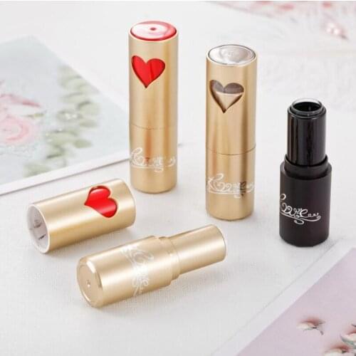 10/30/50pcs 12.1mm DIY Black Golden Lipstick Tubes Lip Balm Containers Empty Cosmetic Containers Lip Rouge Bottles Wholesales
