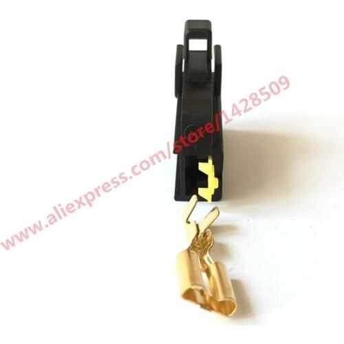 20 Sets 1 Pin/Way Female Auto Car Horn Speaker Cable Connector Plug For Toyota