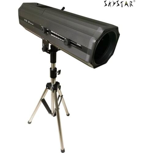 400w LED Zoom and Foucs Follow Spot Light Follow Tracker with Dimmer for Wedding Theater Party Stage Event (carton packing)