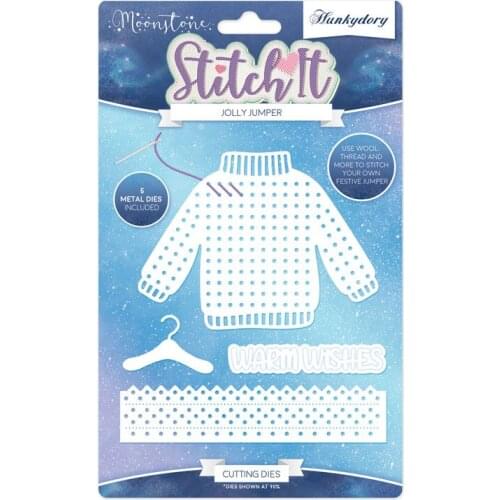 CH 2021 New Arrival Sweater 3D Gift Stitched DIY Scrapbooking Stamps Craft Embossing Die Cut Making Stencil Template