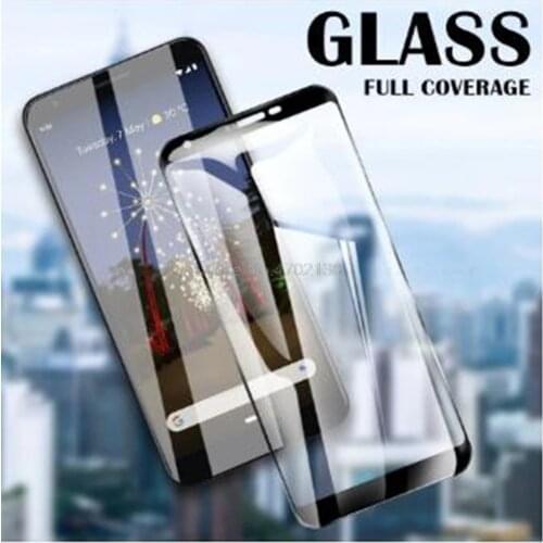 For Google Pixel 5 5A 4a 5G 4 3a 3 2 XL 4XL 3aXL 3 XL Tempered Glass Full Cover Screen Protector Glass Tempered Protective Film