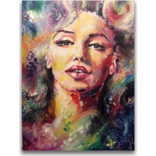 Sexy Lips Lady Julia People Oil Painting Free Shipping High Quality picture art for home decor