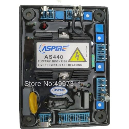 Chinese Own Factory! Top Quality Spare Parts Automatic Voltage Regulator Made In Factory AVR AS440 For Diesel Generator