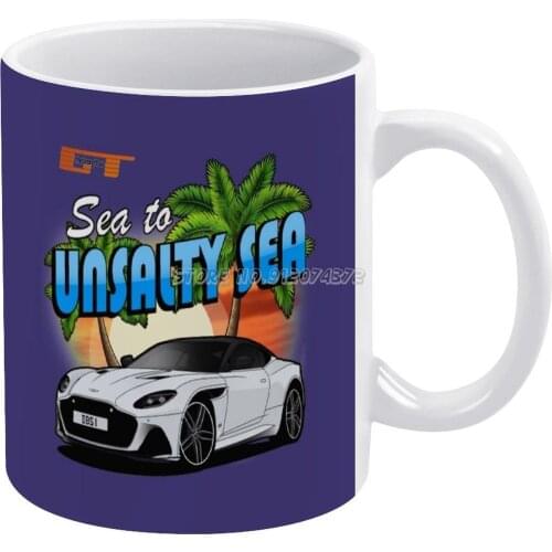 Grand Tour Sea To Unsalty Sea Coffee Mugs 330ml Creative Travel Mug and Cup Office Drinkware Mugs Tazza Db7 Aston Vanquish Zagat