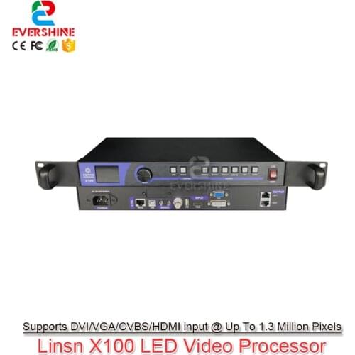 Linsn X100 Cost-effective All-in-one Video Processor Designed For Small Fixed Installation LED Screen Control Card