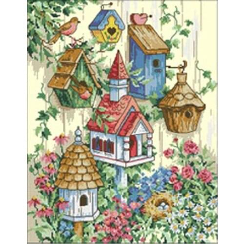 TOP Birds home patterns Counted Cross Stitch 11CT 14CT 18CT DIY Chinese Cross Stitch Kits Embroidery Needlework Sets