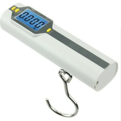 50KG 10g Portable Electronic LCD Digital Hanging Weight Scale Pocket Scale for Luggage Suitcase Travel Bag