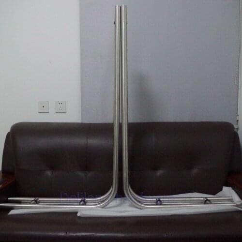 Glass door hardware door handle with lock keys free shipping