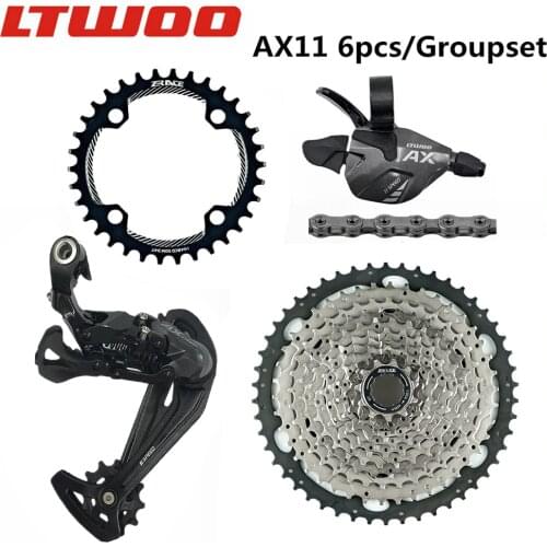 LTWOO AX 11 Speed Bicycle Trigger Shifter + Rear Derailleur + Cassette 52T + S11 Chain MTB Bike Groupset for PCR BEYOND M7000