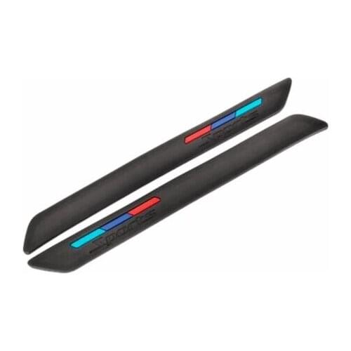 Osmrk Car body door plate strips protection for honda jazz 2018 ,crv 2017 front and rear anti-scratch silicone bumper strip