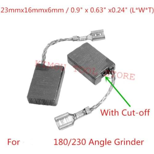 5 Pairs Replace Carbon Brushes for Bosch GWS22-230LVI GWS24-180LVI GWS22-180LV GWS24-230H GWS24-230JH GWS24-23JH GWS22-230H