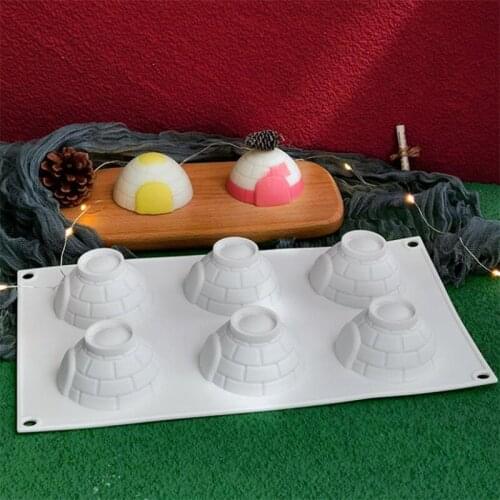 2021 Silicone forms Chocolate Cake Mold Fondant Mould Sugar Cakes Tools Decorating Baking Accessories Christmas Hat House Shape