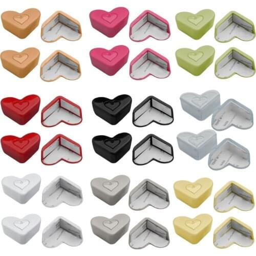 4 Pcs Soft Silicone Baby Safe Corner Protector Table Desk Corner Guard Edge Anticollision Guards for Newborn Infants Kids Securi