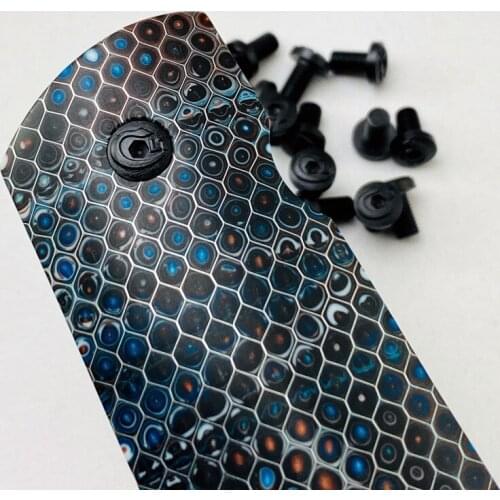 4Pcs Custom CNC Stainless Steel Screws T8 Torx Key Tool for 1911 Grips Model