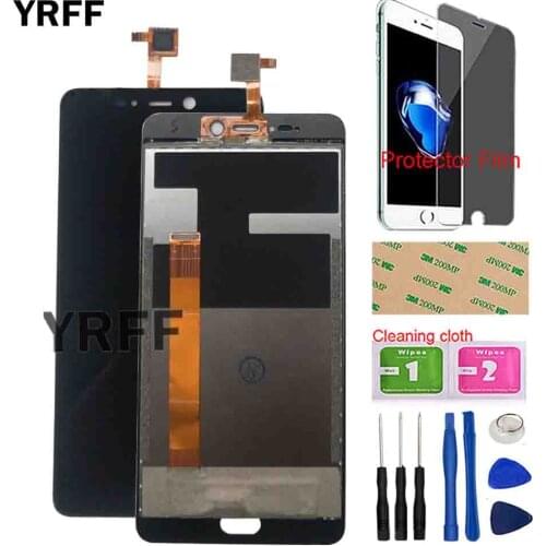 5.5'' Mobile Original LCD Display For Leagoo T5 T5C LCD Display + Touch Screen Digitizer Repair LCD Screen Tools Protector Film