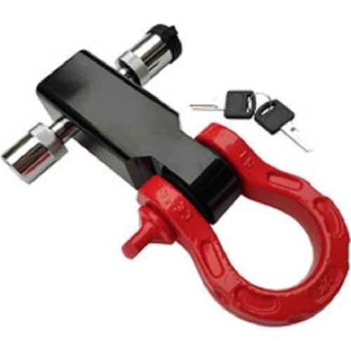 15Ton Solid aluminum alloy steel Trailer arm hook, hooligan fast off-road vehicle after reloading the bar, motor boat traction