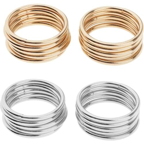 10pcs Metal Round Rings 35mm Closed Hoop Loop Iron Ring Iron Macrame Hoop Macrame Creations Dream Catcher DIY Metal Hoops