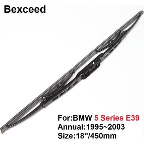 For BMW 5 Series E39 Rear Wiper Blade (Only Blade)High Quality Bexceed of Car Windshield Rear Wiper Blade 1 pc -18"/450mm