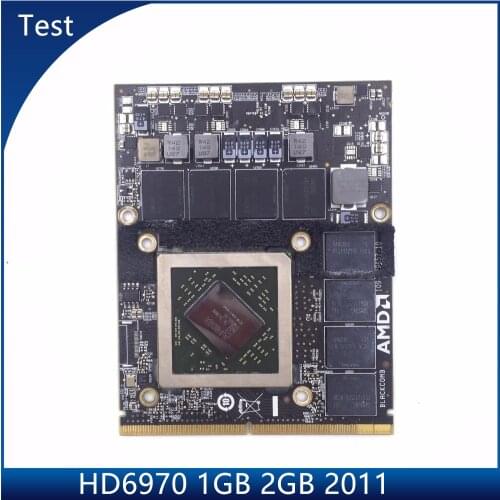 HD6970M HD6970 VGA Video Card 2GB 2G 1GB For Apple iMac 27" mid 2011 AMD Radeon A1312 661-5969 109-C29657-10