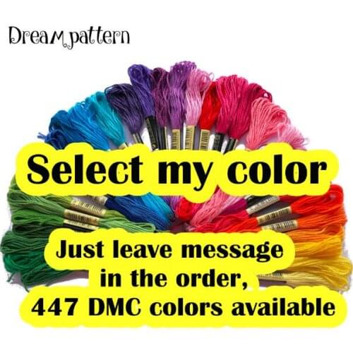 Select my color 30pcs/lot cotton thread Chinese CXC thread DMC color cross stitch floss DIY handmade needlework embroidery