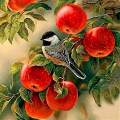 Bird Animal Flower Pre-Printed 11CT Cross-Stitch Embroidery Complete Kit DMC Threads Craft Knitting Hobby Sewing Different