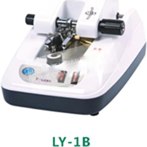 1PC LY-1B lens glasses processing equipment automatic clip slot wire drawing machine stainless panel