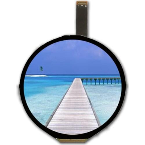 5.0 Inch 1080*1080, HX8399 4-LANE MIPI Interface, Wide Viewing Angle Round IPS LCD with CTP