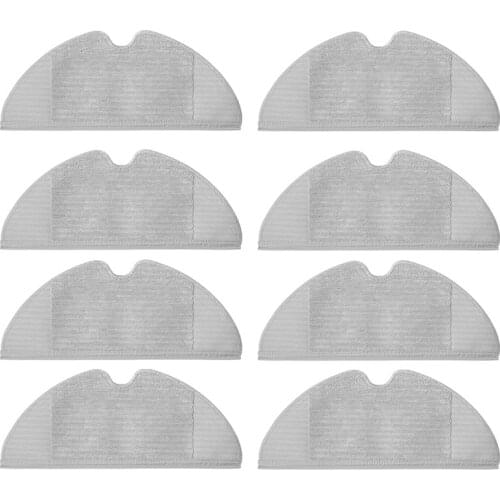 Promotion!Fit for Xiaomi Robot Vacuum Mop Cloth Suitable for Xiaomi Dreame F9 Replace 8PCS Mop Cloth