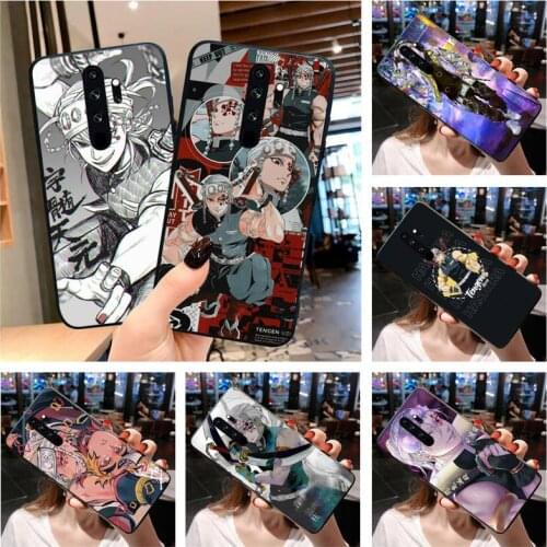 HUAGETOP Tengen Uzui Kimetsu no Yaiba Demon Slayer Soft Phone Case Capa for Redmi Note 9 8 8T 8A 7 6 6A Go Pro Max Redmi 9 K20