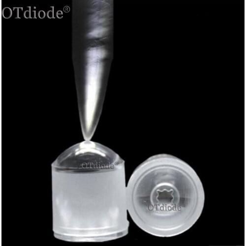 CREE XPE2XPG2 XML5050 XHP50/70 7070 1W3W5W 3030 3535 LED Lens Optical Epileds Semileds for Spot flashlight DIY 21.78mm 3 Degree