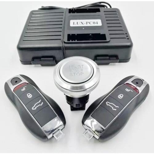 For Old Porsche Cayenne Year 2006-2010 Add Push Button Start Stop System PKE Keyless Entry System and Remote Start System