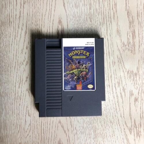 Monster in My Pocket - 72 pins 8bit game cartridge