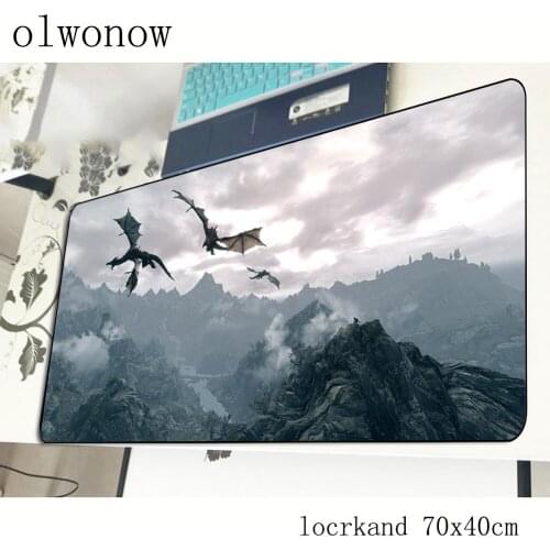 Skyrim mouse pad gamer High-end 700x400x2mm notbook mouse mat gaming mousepad large locrkand pad mouse PC desk padmouse