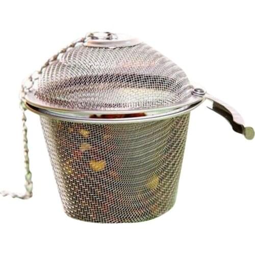 Stainless Steel Soup Taste Spice Box Basket Brine Hot Pot Slag Separation Colander Strainers Cooking Tools