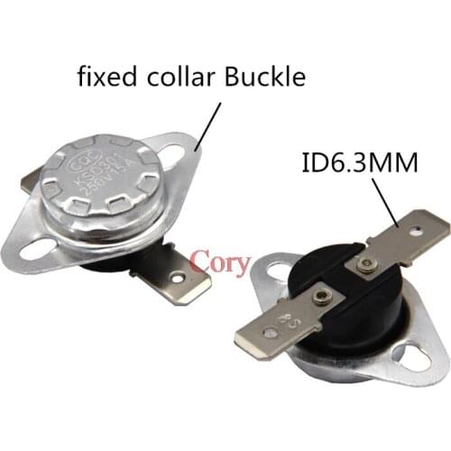 2pcs KSD301 Normally Closed 45C 50C 55C 60C 65C 70C 75C 80C 85C 90C-150C NC Temperature Controller Switch Thermostat AC 250V 15A