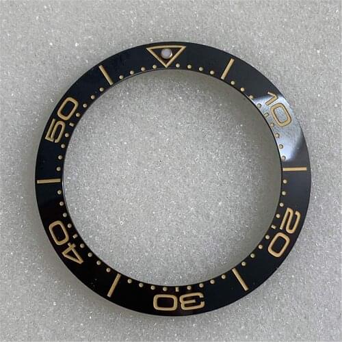 Replacement Ceramic Watch Bezel Insert Ring Inner Diameter 32.9MM Watch Ring for Seamaster Watch Accessories