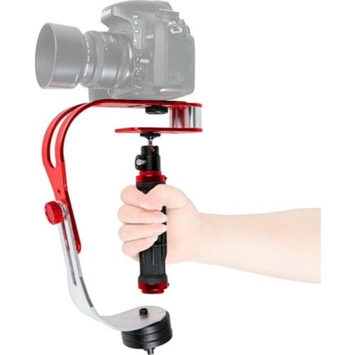 Handheld Stabilizer Gimbal for Gopro DSLR SLR Digital Camera Sport DV Aluminum Alloy estabilizador de camera DSLR Universal Red
